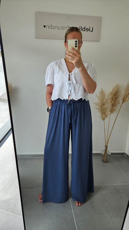 Stoffhose Bella blau