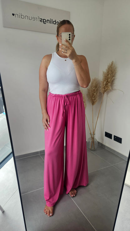 Stoffhose Bella pink