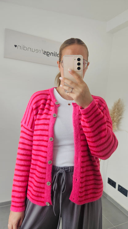 Strickjacke Stella pink